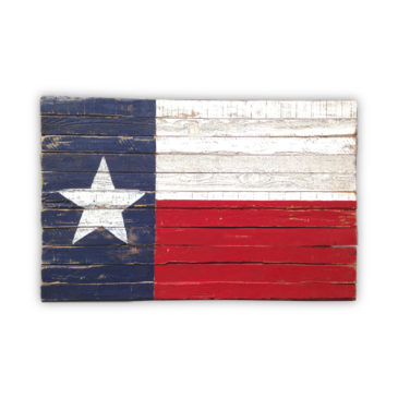 Texas State Vintage Wooden Flag | Hand Crafted The Lone Star State Flags